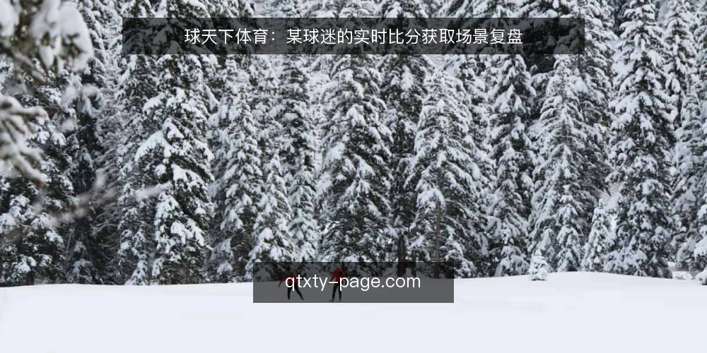 球天下体育:某球迷的实时比分获取场景复盘 — 场景设定:赛前最后一刻的比分需求 配图